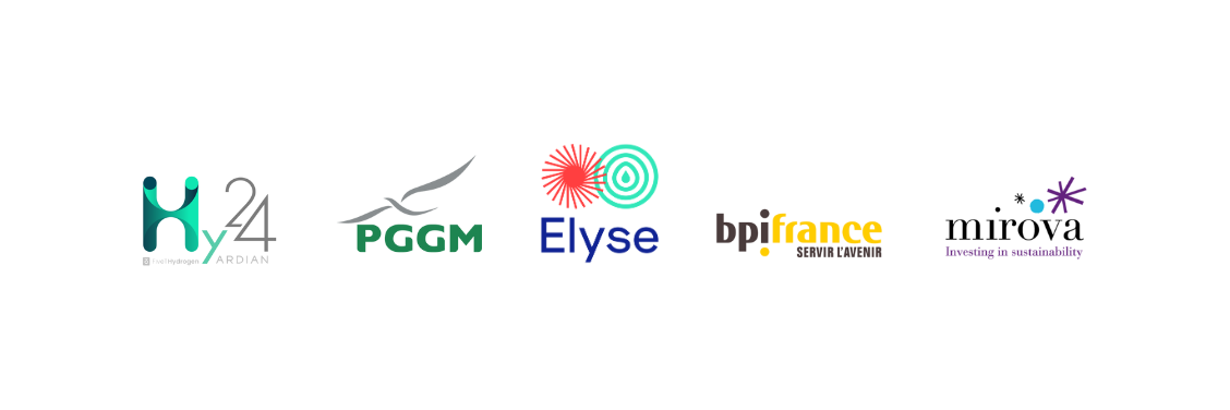 Logos Hy24, PGGM, Elyse, BPI, Mirova